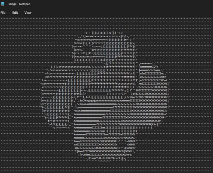 Image2ASCII